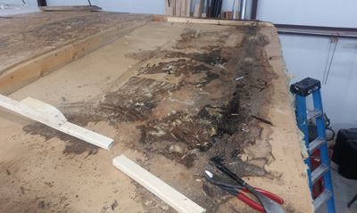 RV Water Damage Image